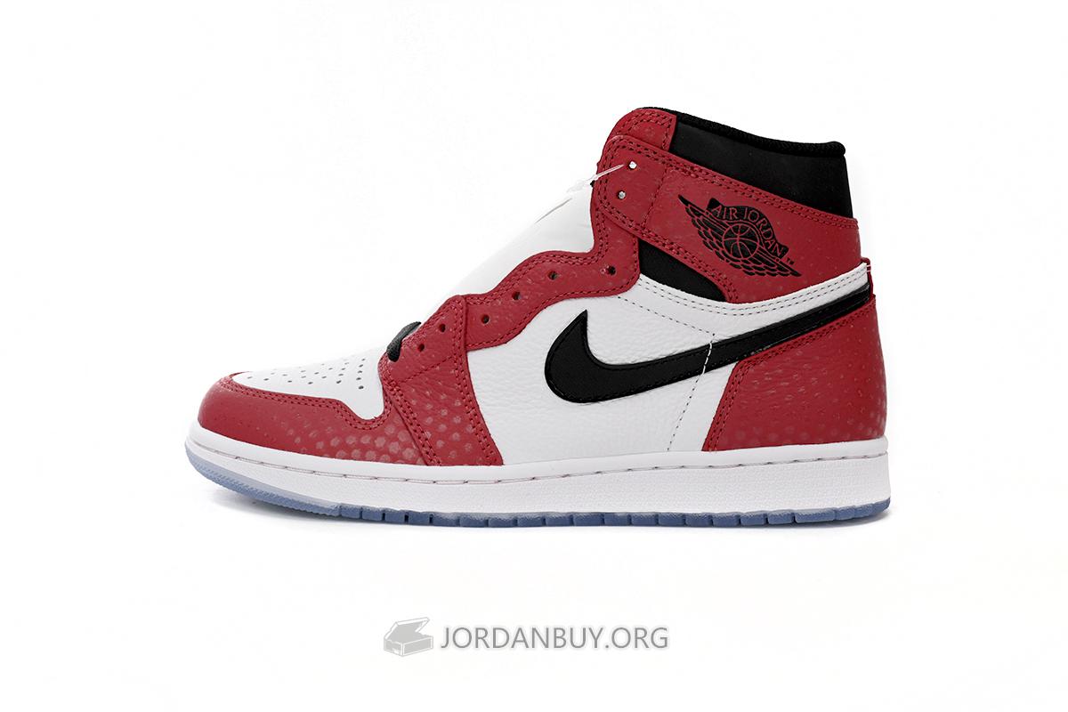 Air Jordan 1 Retro High "Spider-Man Origin Story" 555088-602