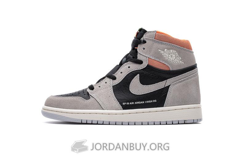 Air Jordan 1 Retro High "Neutral Grey Hyper Crimson" 555088-018