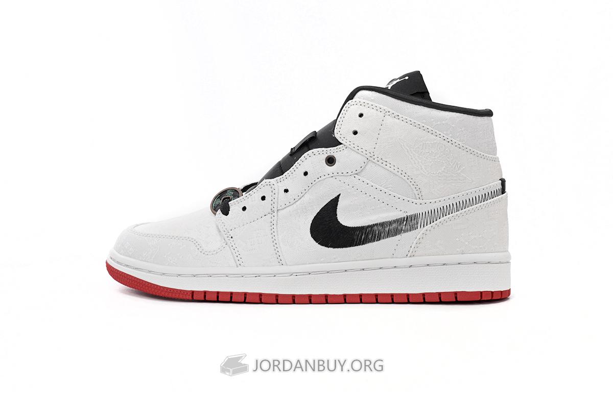 Air Jordan 1 Mid SE "Fearless Edison Chen CLOT" CU2804-100