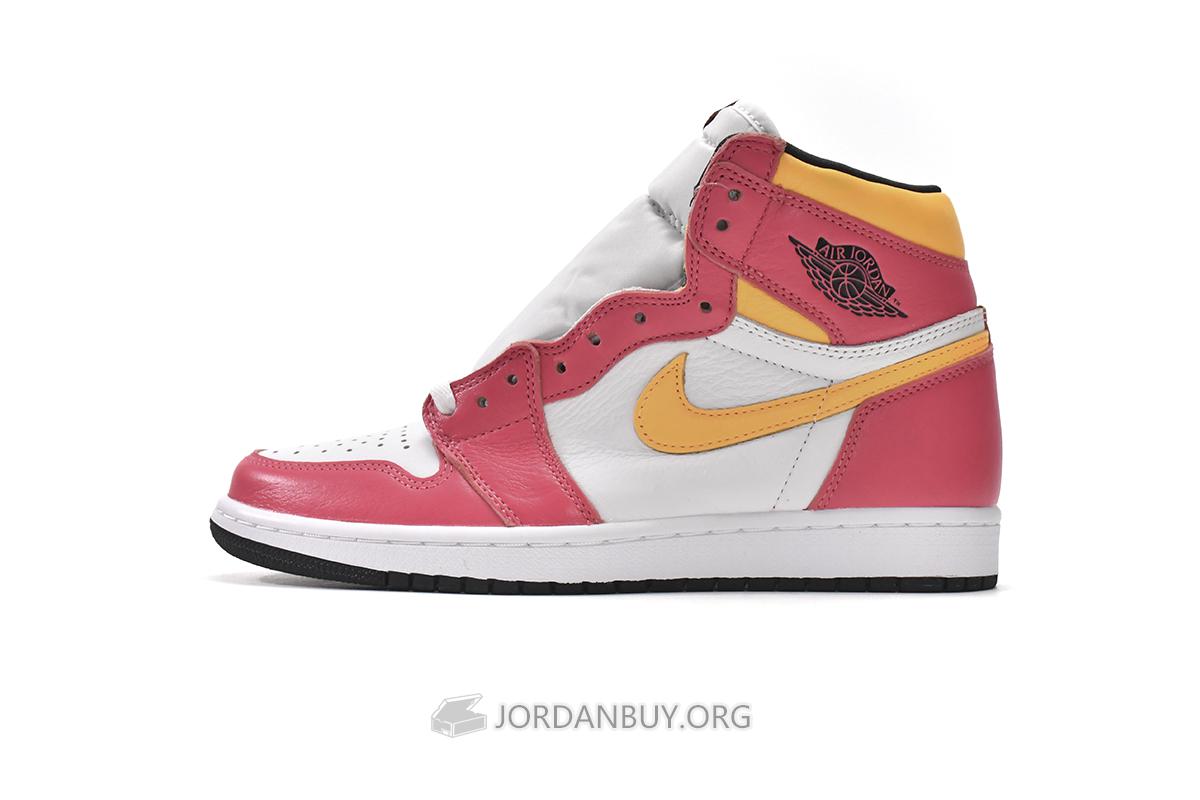 Air Jordan 1 Retro High OG "Light Fusion Red" 555088-603