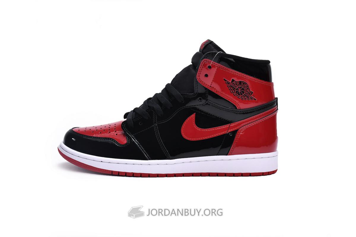Air Jordan 1 Retro High OG "Patent Bred" 555088-063