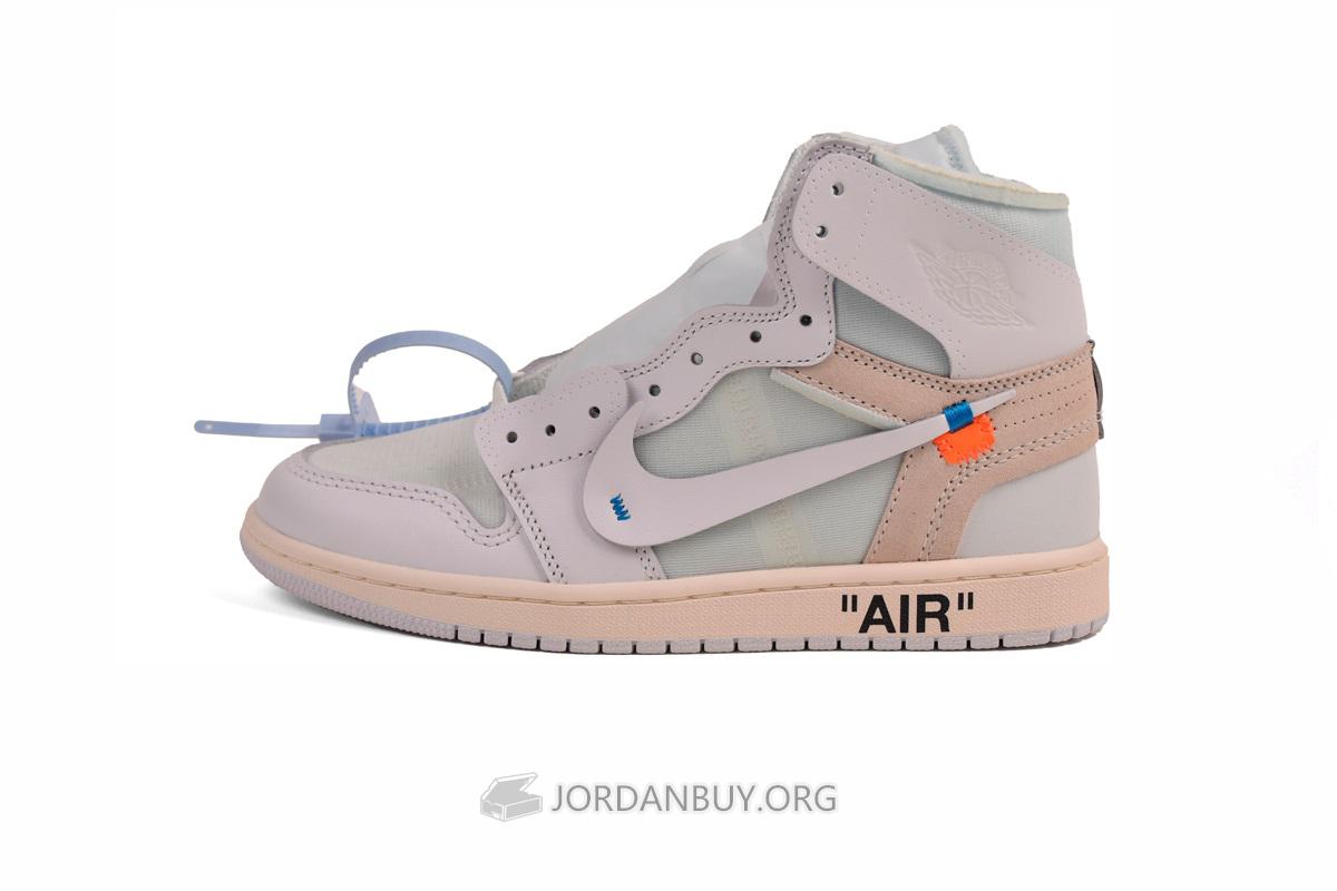 Air Jordan 1 Retro High "Off-White Euro" AQ0818-100