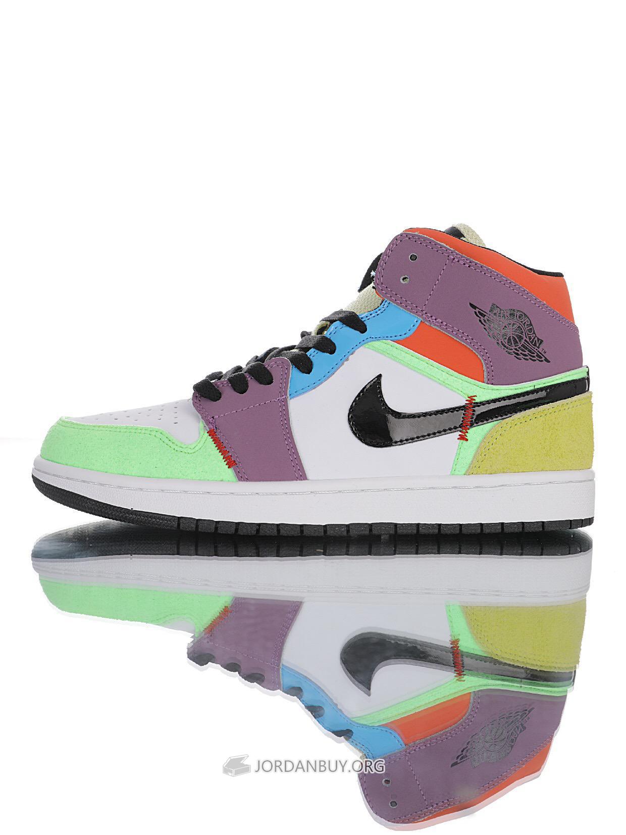 Air Jordan 1 Mid SE "Multi-Color" CW1140-100