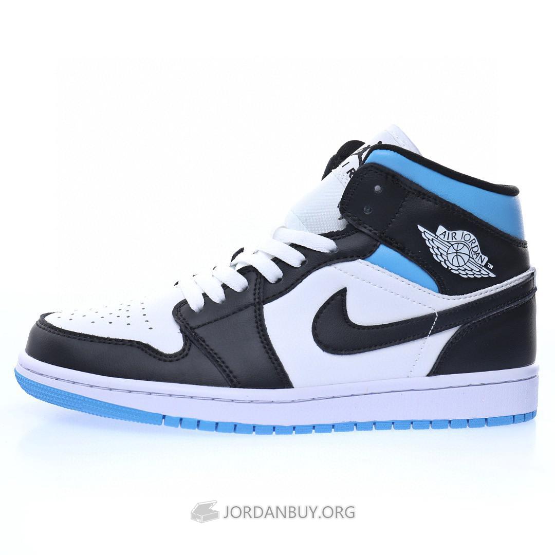 Air Jordan 1 Mid "University Blue" BQ6472-102