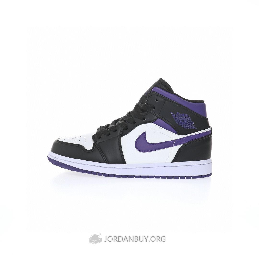 Air Jordan 1 Mid "Dark Iris" 554724-095