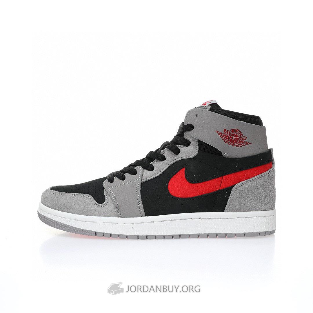 Air Jordan 1 High Zoom Air CMFT 2 "Black Fire Red Cement" DV1307-060