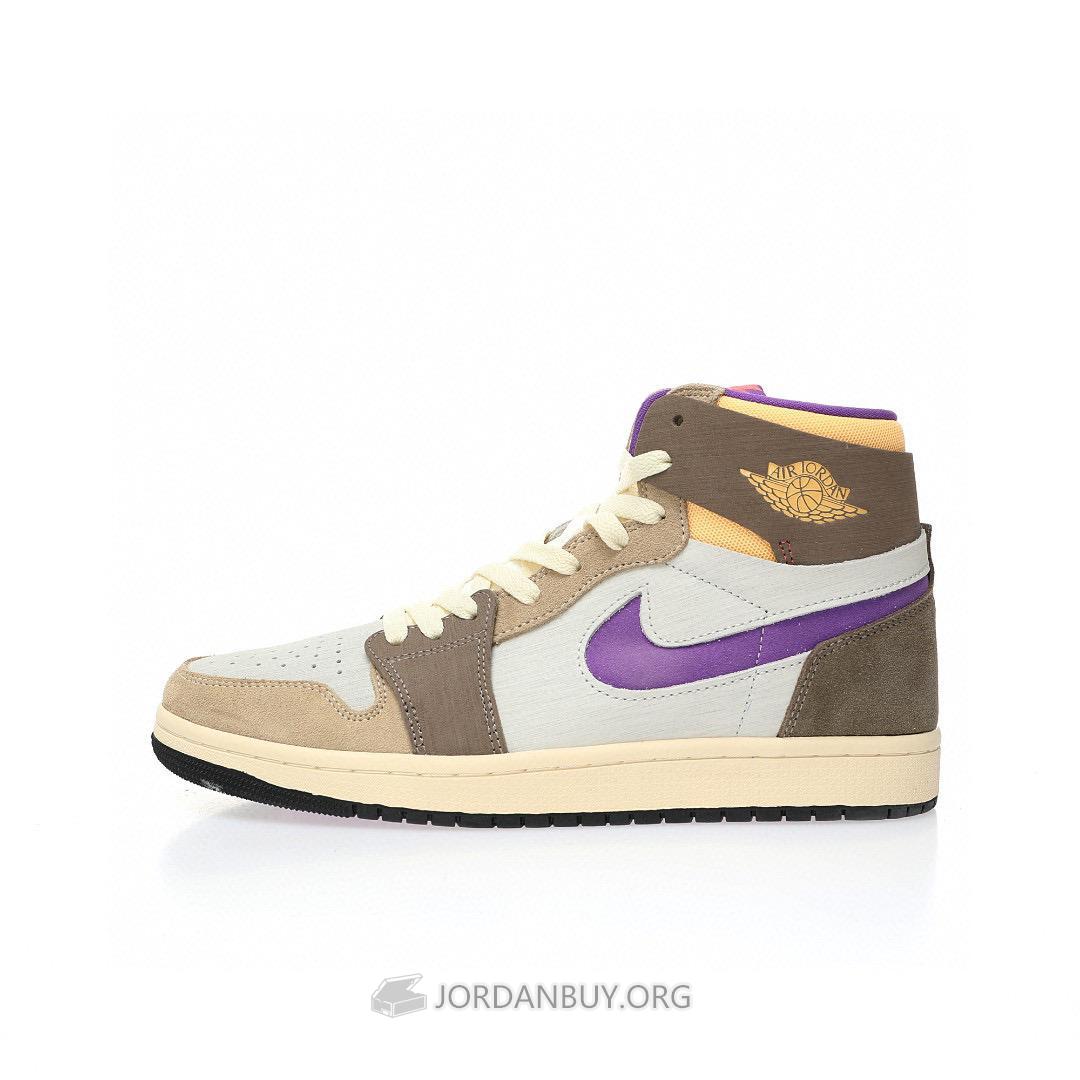 Air Jordan 1 High Zoom Air CMFT 2 "Palomino Wild Berry" DV1307-205