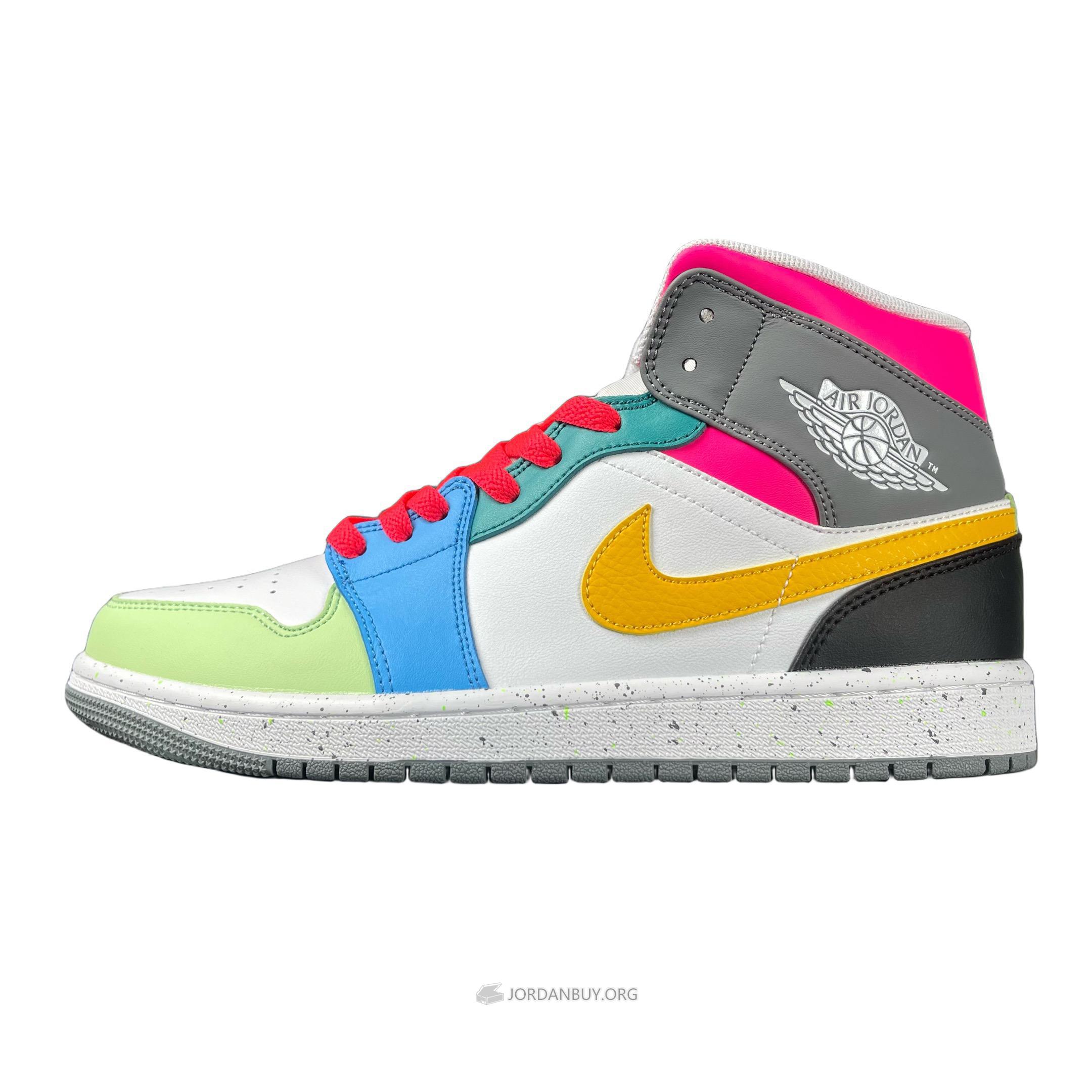Air Jordan 1 Mid SE "Multi-Color" FN1190-100