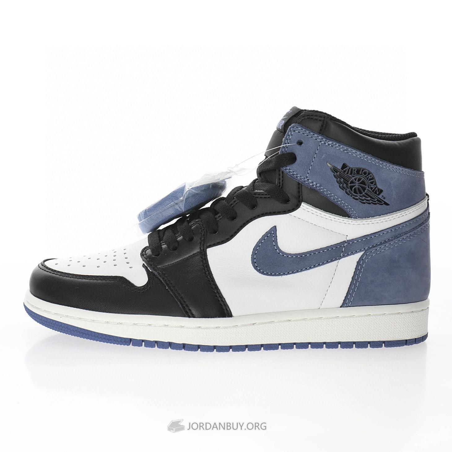 Air Jordan 1 Retro High "Blue Moon" 555088-115