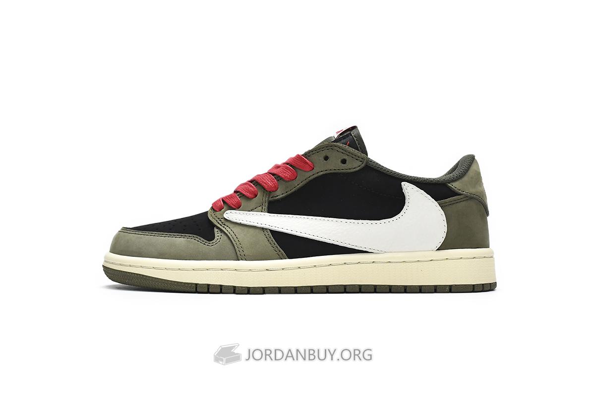 Travis Scott x Air Jordan 1 Low OG "Olive Green" DM7866-196