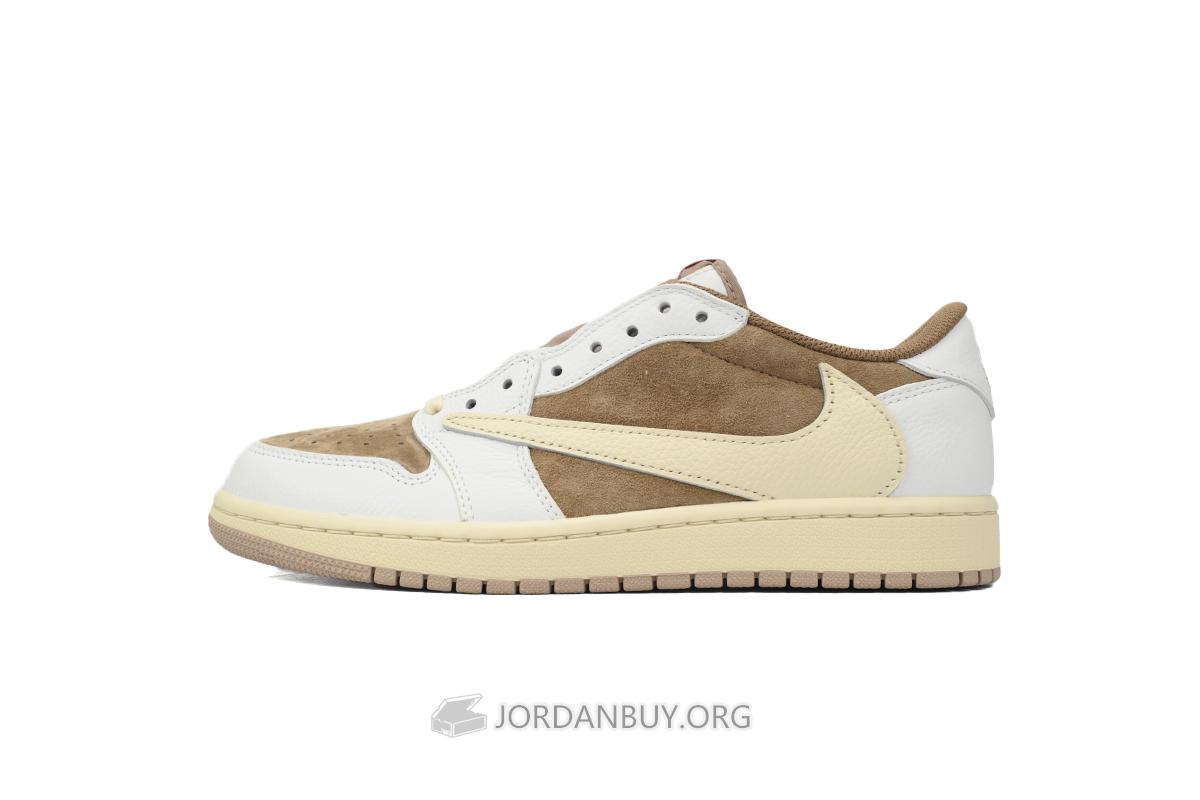 Travis Scott x Air Jordan 1 Low OG SP "Sail Shy Pink" DM7866-106