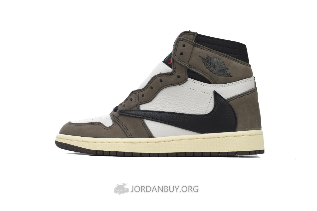 Travis Scott x Air Jordan 1 Retro High OG "Mocha" CD4487-100